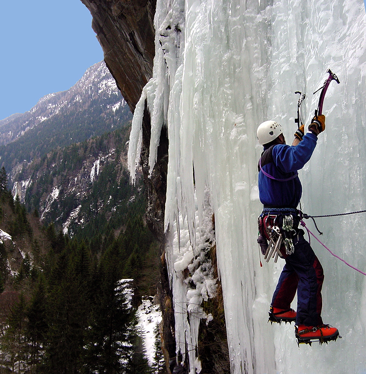 Cascade de glace - Eau Noire