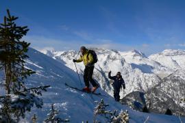 Montée au Col de Balme