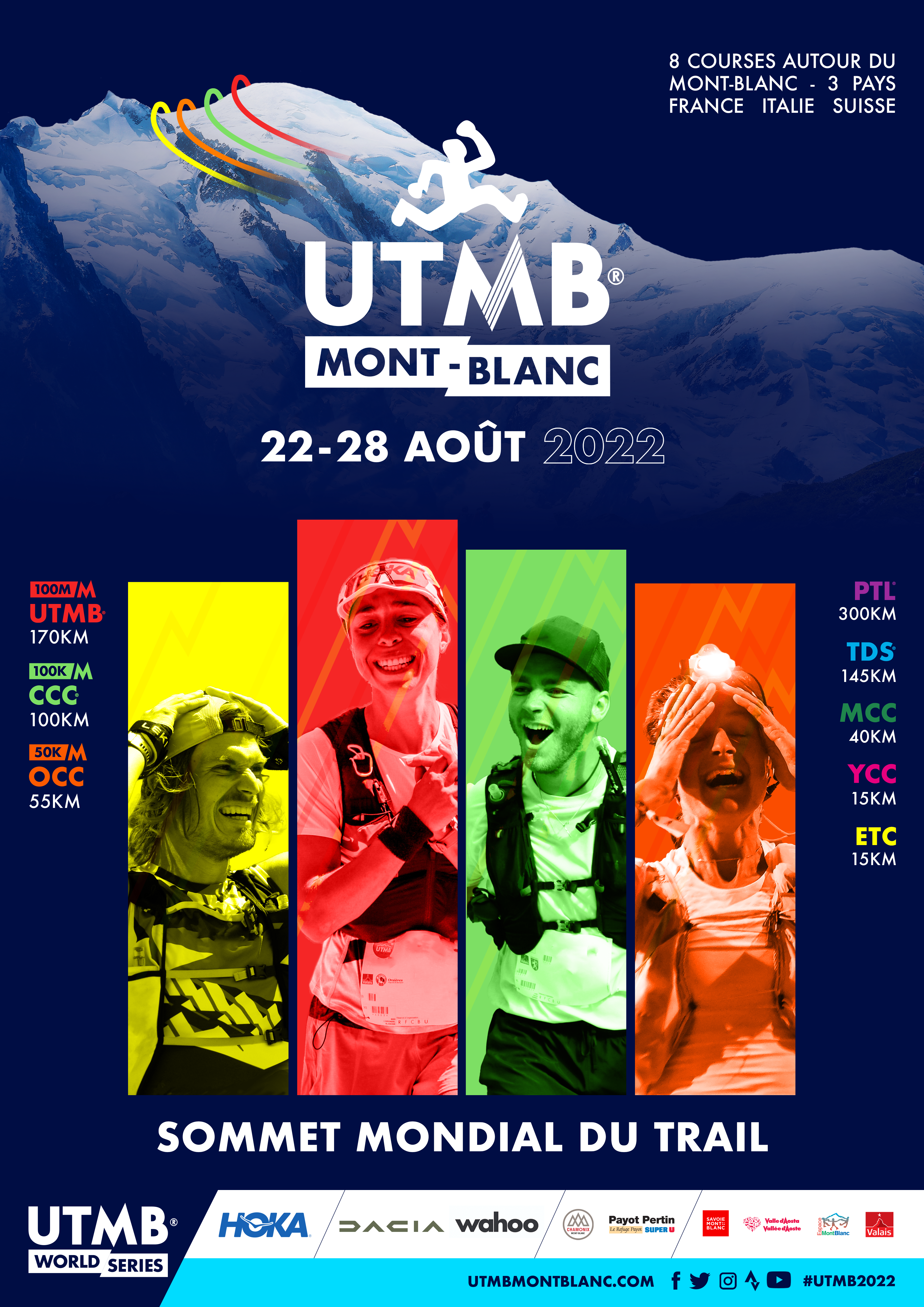 Affiche UTMB 2022
